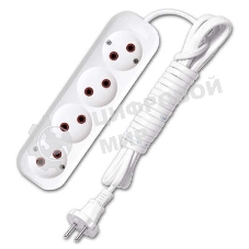 Удлинитель UNIVersal У6-766 ШВВП 2x0,75 4 гн. 3 м 9631943