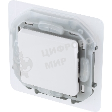 Переключатель IP44 10AX 250 В белый