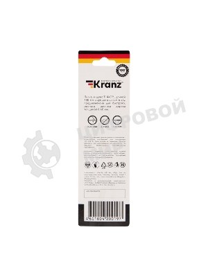 Пилка для электролобзика по дереву Kranz T144DP 100 мм 6 зубьев на дюйм 8-60 мм (2 шт./уп.)