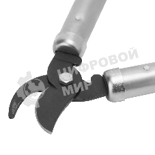 Сучкорез прямого реза, 500 мм, деревянные рукоятки, Горизонт Россия