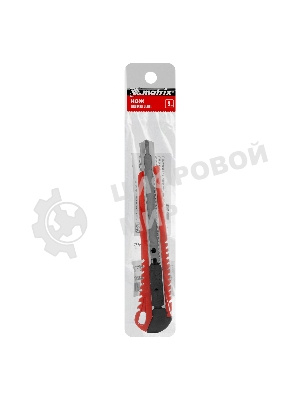 Нож Matrix, 9 мм, выдвижное лезвие, металлическая направляющая