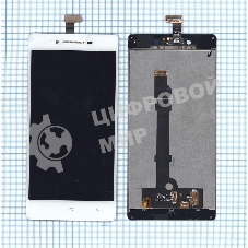 Дисплей для OPPO R1 белый