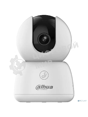 Мини-PT IP-видеокамера Dahua DH-IPC-H3BP-0360B с Wi-Fi 2.4ГГц 3Мп, 1/3.2” CMOS, объектив 3.6мм, обнаружение людей, ИК 10м, микрофон, динамик