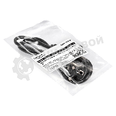 Кабель питания ExeGate Special PC-1S (Евровилка угловая Schuko->C13, 3*0.75мм2, CCA, черный, 1м)