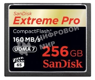 Флеш карта CF 256Gb Sandisk SDCFXPS-256G-X46