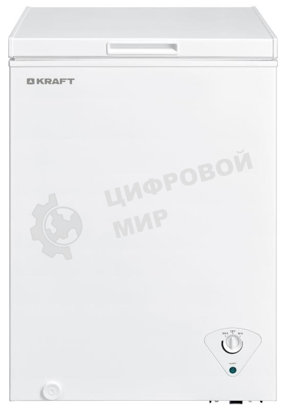 Морозильный ларь Kraft BD(W)-102QX, белый, 105л