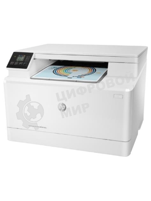 МФУ лазерное HP Color LaserJet Pro MFP M182n (7KW54A), A4, цветной, печ. до 16 стр/мин., 600 x 600 dpi (печать) 1200x1200dpi (скан.), USB, RJ-45, Air Print, Mopria