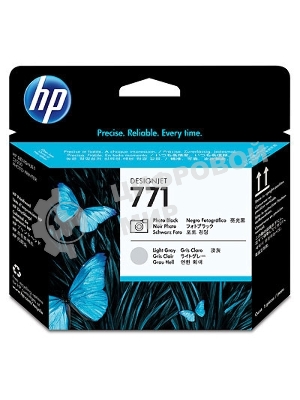 Картридж струйный HP CE020A черный/серый печатающая головка для HP DJ Z6200