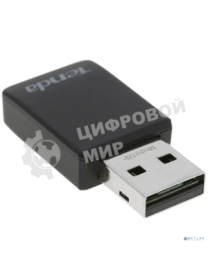 Сетевой адаптер Wi-Fi Tenda WiFi Adapter USB U9 (USB2.0, WLAN 650Mbps, 802.11ac) 1x int Antenna