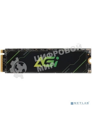 Накопитель SSD AGI AGI1T0G43AI818, 1Tb, PCIe 4.0 x4, M.2 2280, NVMe, R/W 4700/2800
