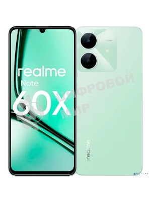 Смартфон Realme Note 60х RMX3938 4/128Gb зеленый