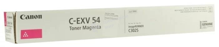 Картридж лазерный Canon C-EXV54M 1396C002 пурпурный (8 500 стр.) для Canon imageRUNNER C3226i/C3025i/C3025/C3125i