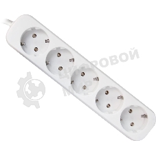 Удлинитель Defender E518 белый 1.8 м, 5 розеток 