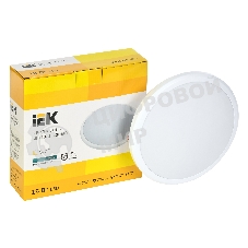 Светильник LED ДПБ 3003 18Вт IP54 4000K круг белый LDPB0-3003-18-4000-K01 IEK