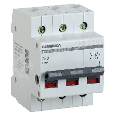 Выключатель нагрузки (мини-рубильник) 3п ВН-32 100А GENERICA IEK MNV15-3-100