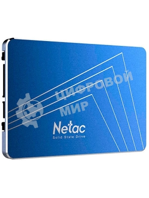 Накопитель SSD Netac N535S, 480Gb, SATA III, 2.5