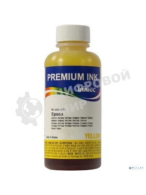 Чернила Epson R270, E0010 (InkTec) T0824, Y, 0,1л (оригинальная фасовка)