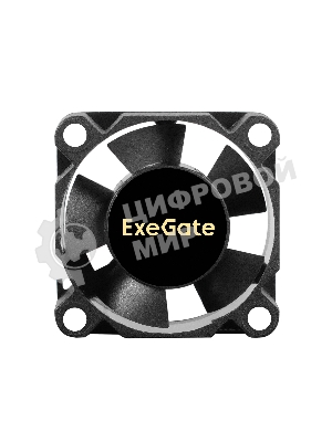 Вентилятор для корпуса ExeGate EX03010B3P черный, 30 мм, 10500 об/мин, 29 дБ, 3 pin