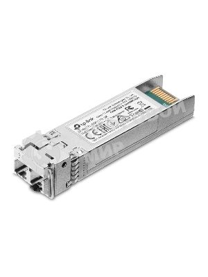 Трансивер TP-Link 10G SFP+ Module, LC connector, 50/125um or 62.5/125um Multi-mode, 850nm wavelength, distance up to 300m.
