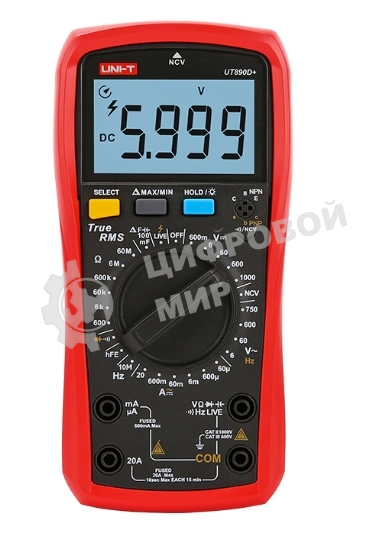 Мультиметр универсальный UNI-T UT890D+