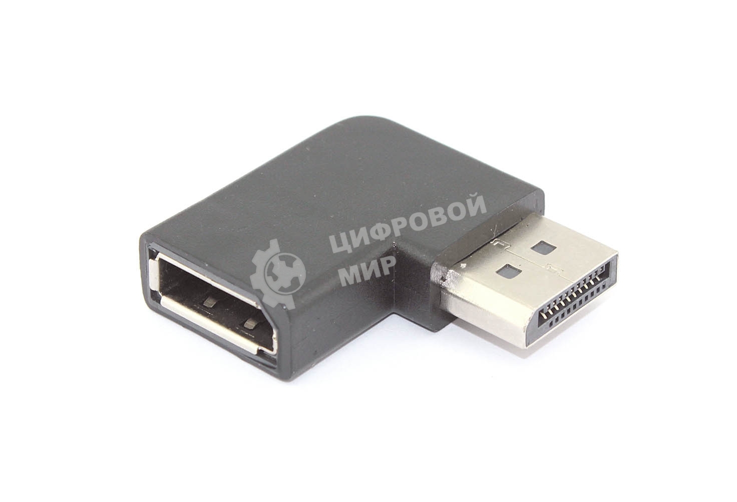 Удлинитель Displayport угловой мама-папа
