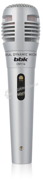 Микрофон BBK CM-114 серебристый