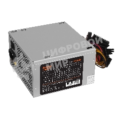 Блок питания ExeGate UNS450 (ES261568RUS-PC), 450Вт, 120мм, серебряный