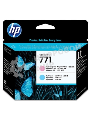 Картридж струйный HP CE019A светло-голубой/светло-пурпурный печатающая головка для HP DJ Z6200