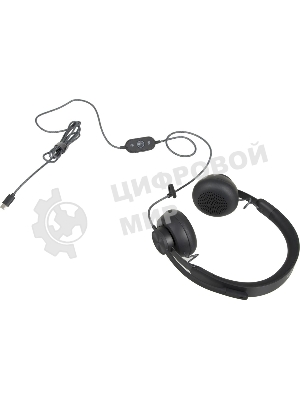 Гарнитура Logitech Zone Wired Teams графит, проводная, USB