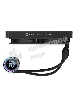 Водяное охлаждение для процессора Thermalright Frozen Notte 240 черный ARGB V2 (240мм, Black, ARGB/ Fans: 2x120мм, 72.37CFM, 27.7dBA, 2000RPM/ Pump height 54мм, 28dBA, 5300RPM, Rad thickness 27мм/ S: 1200, 1700, 1851, 2011, 2066, 115X, AM2, AM2+, AM3, AM3+, AM4, AM5, FM1, FM2, FM2+)