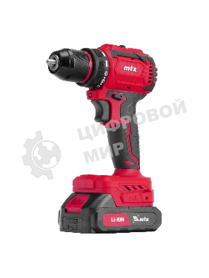 Дрель-шуруповерт MTX CDS-BL-20, 20 В, 2 Ач, 50 Нм, бесщеточный