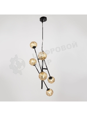 Светильник подвесной HIPER H819-0 6G96Вт BLACK/GOLD