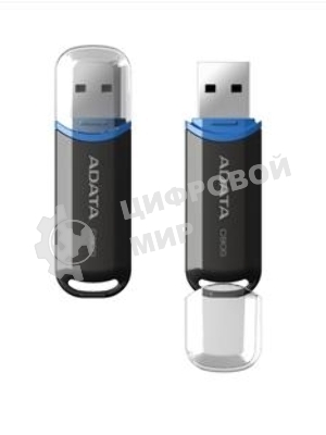 Флешка USB ADATA C906 (AC906-32G-RBK), 32Gb, USB 2.0, R/W 15/5, черный/синий