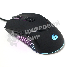 Мышь проводная Gembird MG-770 черный, 3200 dpi, USB, кнопки - 7