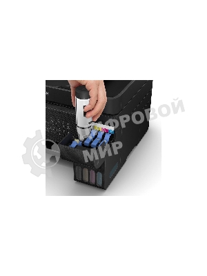 МФУ струйное Epson L5290 (C11CJ65512/C11CJ65508/C11CJ65407), A4, цветное, печ. до 33 стр/мин. (ч/б) до 15 стр/мин. (цвет), скан. до 12 стр/мин. (ч/б) 29 стр/мин. (цвет), 1440 x 5760 dpi (печать) 1200x2400dpi (скан.), USB, RJ-45, Wi-Fi