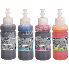 Чернила Cactus CS-T664set 664 голубой/пурпурный/желтый/черный набор 4x70мл для Epson L130,L110,L100,L220,L200,L310,L300,L360,L361,L380,L382,L350,L355,L365,L395,L405,L485,L495,L555,L565,L575,Expression ET-2500,ET-2550,ET-2600,ET-2650,ET-4500;WorkForce ET-14000,ET-16500;L1300,L1400,L605,L655,L656,L1455;ET-3600, ET-4550, ET-16500