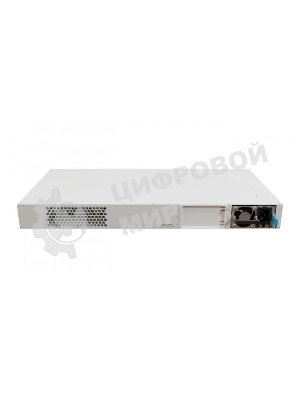 Коммутатор MikroTik CRS320-8P-8B-4S+RM Cloud Router Switch with dual-core 800 MHz CPU, 256 MB RAM, 98DX226S switch chip, 17 x Gigabit Eth ports (8 x 802.3af/at, 8 x 802.3bt PoE-out), 4 x 10G SFP+ ports, RouterOS L5, 1U rackmount enclosure, 600W PSU