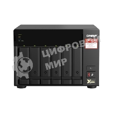 Сетевое хранилище без дисков SMB QNAP TS-673A-8G NAS, 6 trays 3,5