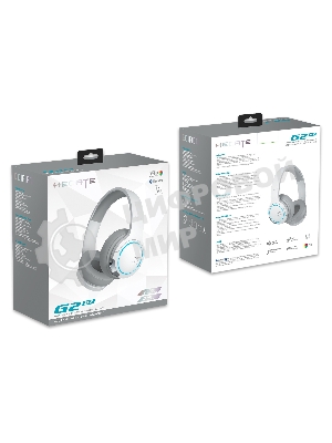 Гарнитура Edifier G2BT белый, беспроводная, Bluetooth, до 24 ч, подсветка