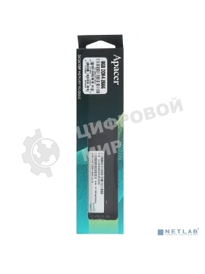 Оперативная память Apacer, DDR4, 8GB (1x8GB), 2666MHz, CL19, DIMM