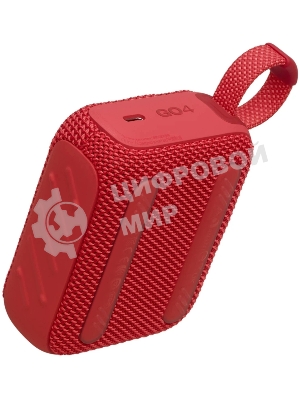 Портативная акустика JBL GO 4, красный