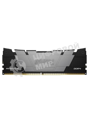 Оперативная память Kingston Fury Renegade, DDR4, 32Gb (2x16Gb), 3600MHz, CL16, DIMM, с радиатором, черный