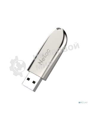 Флешка USB Netac U352 (NT03U352N-008G-20PN), 8Gb, USB 2.0, R/W 50/15, серебристый