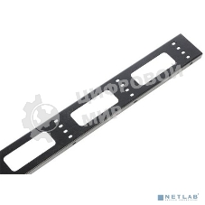 Вертикальный кабельный органайзер для стойки внешний с окнами ЦМО, ширина 95 мм 38U, черный (ВКО-СТК-38-9005)