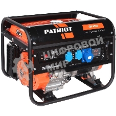 Электрогенератор бензиновый Patriot GP 6510, 5.5 кВт, 78 дБ, 71 кг