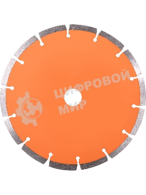 Диск Вихрь алмазный отрезной сегментный СТАНДАРТ, 180 х 22,2 мм, сухая резка 73/10/3/15