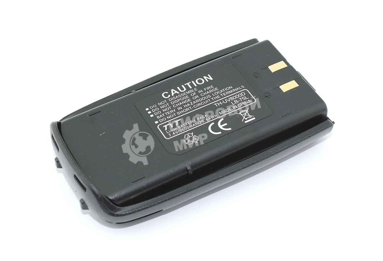 Аккумулятор для TYT TH-UV8000D (LB-75L) 7.4V 3600 mAh Li-ion