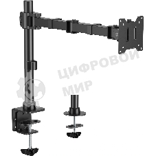 Кронштейн для мониторов Cactus CS-VM-D49-BK черный 17