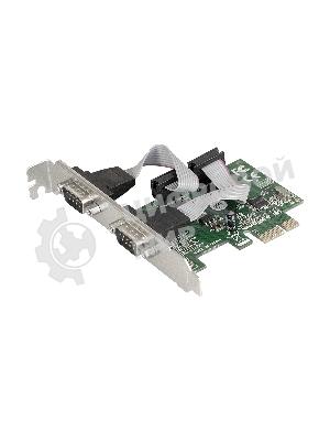 Контроллер ExeGate EXE-307 PCI-E, 2*COM port (OEM)