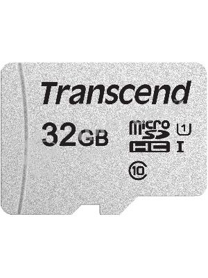 Флеш карта microSD 32Gb Transcend microSDHC Class 10 UHS-1 U1, (без адаптера), TLC